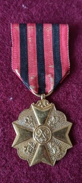 Medal Zasługi-złoty-Belgia
