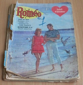 Francuski stary KOMIKS z 1964 r.:  ROMEO