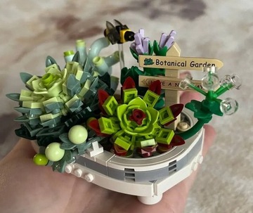 Klocki Bonsai Ogród Botatniczny Kwiaty Lego Blocks