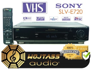 Magnetowid Sony SLV-E720 Hi-Fi 6-głowic VHS NTSC