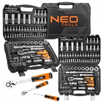 Zestaw kluczy Neo tools 10-212 108 el gw 25 lat 