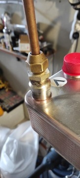 Wlutowywanie nypli wymiennik płytowy pompa ciepła