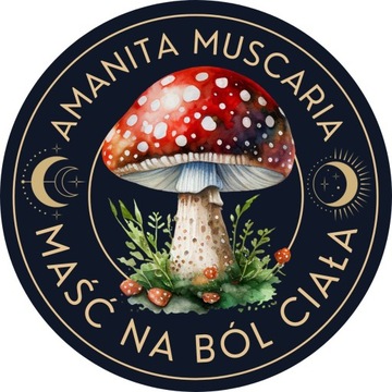 Mocna maść przeciwbólowa amanita , zywokost