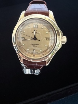 Złoty zegarek Omega