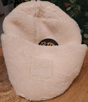 czapka typu Teddi z ekologicznego futerka