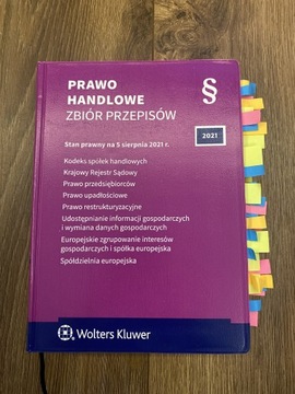 Prawo handlowe zbiór przepisów kodeks KSH