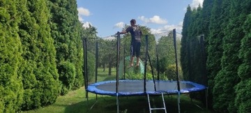 Trampolina duża ogrodowa