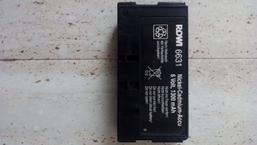 Akumulator ROWI 6631 6V 1300mAh Ni-Cd (nr.2)