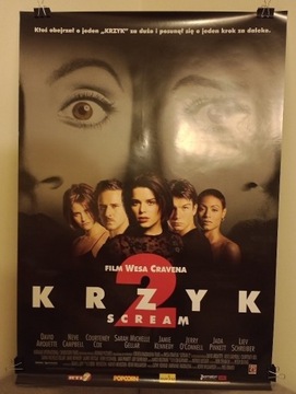 Krzyk 2 Oryginalny plakat kinowy 1997