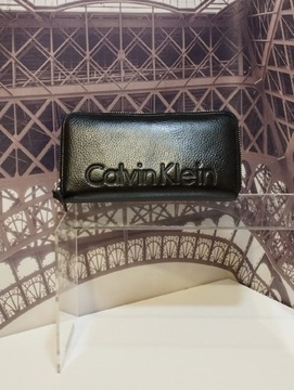 Ck Calvin Klein duży damski portfel 