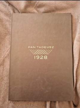 Pan Tadeusz 1928 +CD i DVD edycja kolekcjonerska