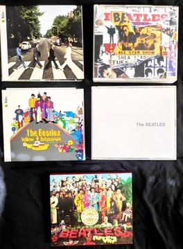 The Beatles - Sgt Pepper, Yellow Submarine, White