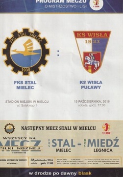 PROGRAM STAL MIELEC - WISŁA PUŁAWY