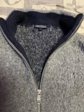 Wiosenny Tommy Hilfinger r.36 płaszczyk sweterkowy