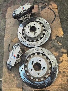 Hamulce tarcze Zaciski klocki tył 380mm bmw m2 m3 