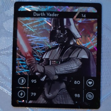 STAR WARS KAUFLAND 14 Hologram Darth Vader