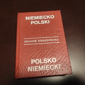 Słownik niemiecko-polski kieszonkowy