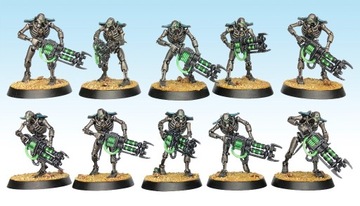 Gratka dla fanów! Zestaw 10x Necron Warriors (40k)