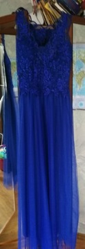 Sukienka niebieska S 36