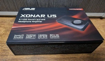 Karta dzwiękowa USB Asus Xonar U5 muzyczna