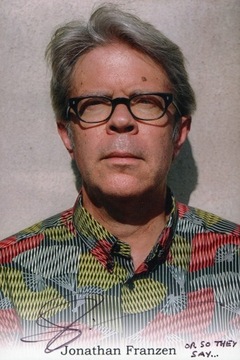 JONATHAN FRANZEN - autograf