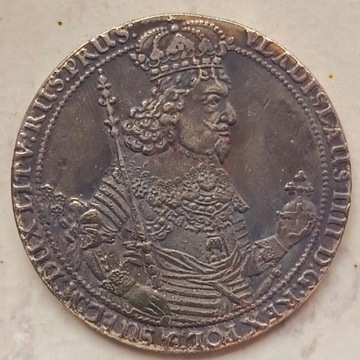 Stara Moneta Polska Gdańsk Talar Władysław IV 1644