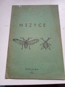Mszyce, firma Terebenthen Warszawa 1936 poradnik