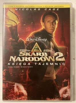 Skarb Narodów 2 Księga Tajemnic DVD Nicolas Cage