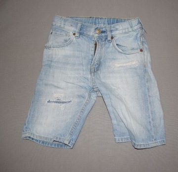 Spodenki H&M Dziecięce jeansowe szorty 116 5-6 lat