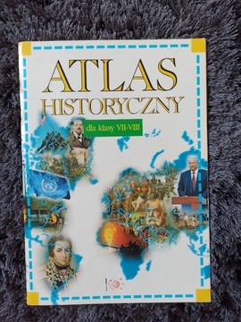 Atlas historyczny dla klas 7-8 DEMART