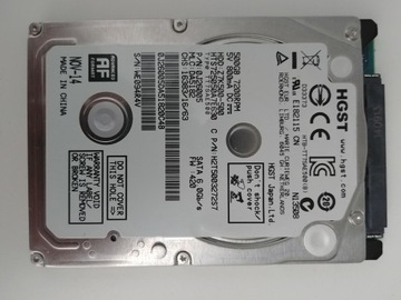 Dysk twardy HGST HTS725050A7E630 2,5 7200RPM 500GB