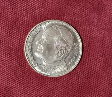 Srebrny medal JP II Maksymilian M. Kolbe