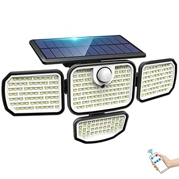 Lampa uliczna z czujnikiem ruchu, solarna Woolmug