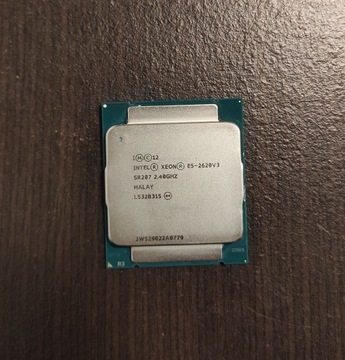 Procesor Xeon E5 2620V3 6 Rdzeni/12 Wątków