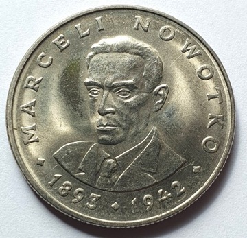 20  złotych 1974  M.Nowotko Stan 1