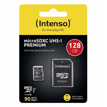 Karta pamięci microSD Intenso 128GB microSDXC 