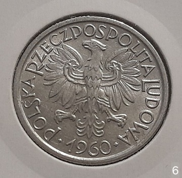 2 zł złote 1960 r. 