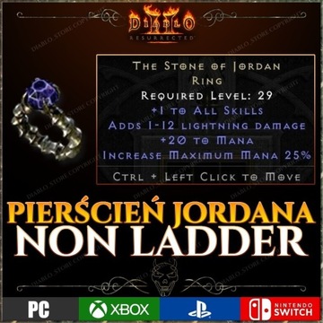 Diablo 2 Resurrected Soj Stone Of Jordan Kamień
