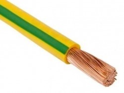 Przewód Linka LGY 1x4mm2 4mm2 żółto-zielony