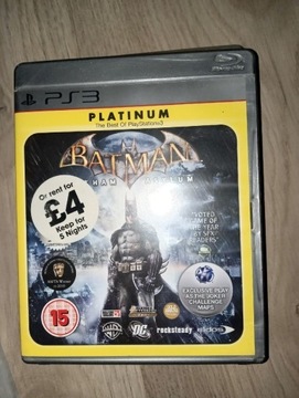 Gra Batman Arkham Asylum Platinum na ps3