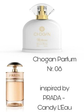 Perfumy CHOGAN inspirowane PRADA -Candy L'Eau