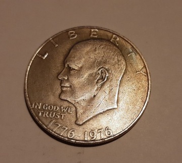 Moneta 1 dolar 1976 - Eisenhower Dollar