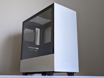 obudowa NZXT H500 biała szkło hart. 