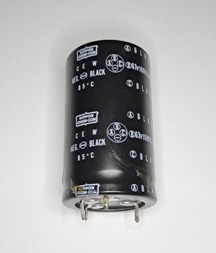 63V 10000uF Nippon Chemi-Con kondensator do audio ESR 0.00  35x61mm 