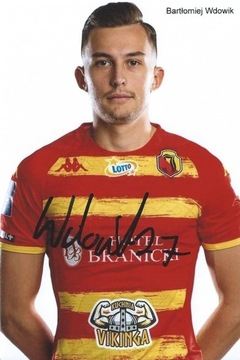 Bartłomiej WDOWIK oryginalny autograf! JAGIELLONIA