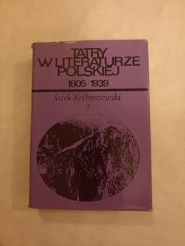 Tatry w literaturze Polskiej 1805-1939