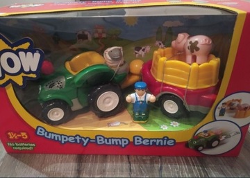 Zabawka Traktor z przyczepką farmer autko pojazd 