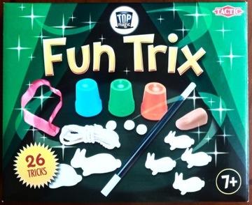 Zestaw Sztuczek Magicznych Fun Trix - 26 sztuczek