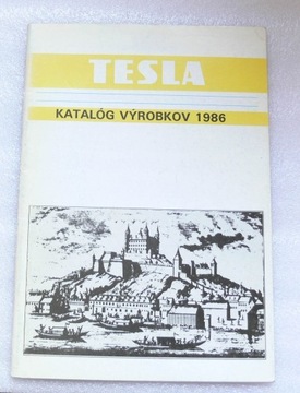 Katalog Tesla gramofon radio magnetofon 1986 