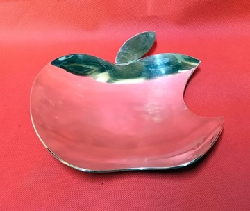 Srebro 925 talerz logo Apple KEVORK